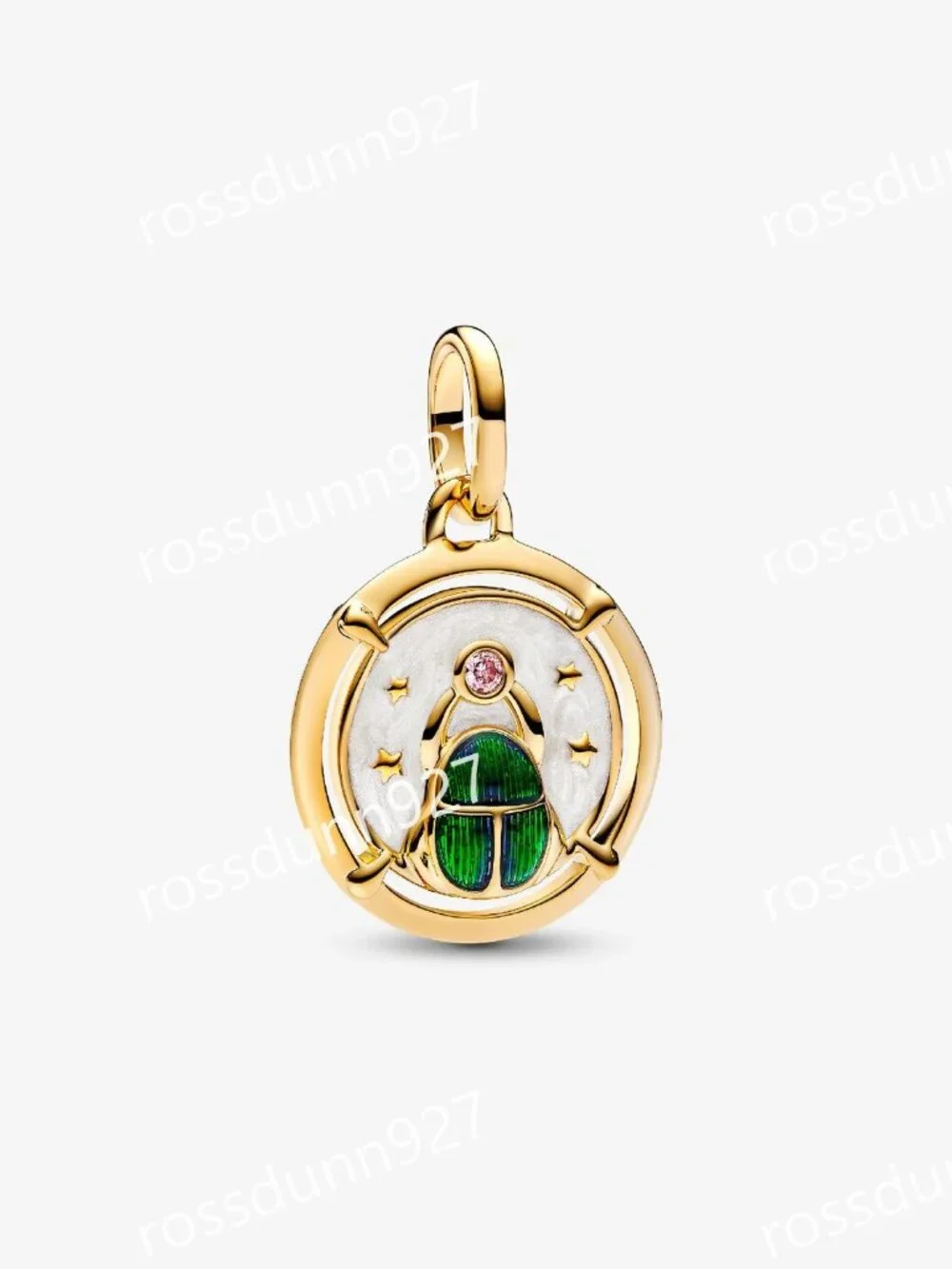 Pandora Scarab Beetle Medallion Charm